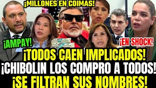 BOMB4 VILLANUEVA FILTRA ENTREGA DE MILLONES DE CHIBOLIN A FISCALÍA Y SU PACTO CON FAMOSOS FISCALES [upl. by Ziana]