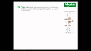 Schneider Electric Elección Contactores para baterías condensadores 1 escal� [upl. by Retlaw]