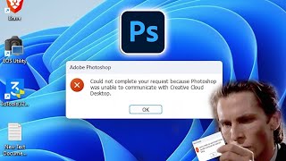 Fix  Photoshop Error Could Not Complete Your Request Because Photoshop Was Unable to Communicate [upl. by Allista]