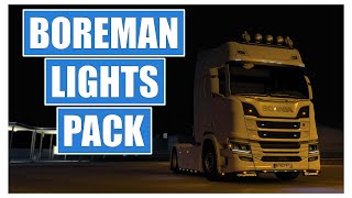 ETS 2 142  BOREMAN LIGHTS PACK [upl. by Tezile471]