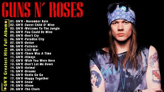 Guns N Roses Full Album 2024  Top 10 Best Songs  Guns N Roses Greatest Hits [upl. by Gradeigh]