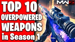 NEW TOP 10 BEST OVERPOWERED WEAPONS IN SEASON 1 MW3 ZOMBIES OP LOADOUTS [upl. by Ettennyl]