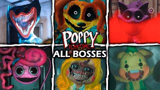 Poppy Playtime Chapter 1 2 3  ALL BOSSES [upl. by Hsekar]