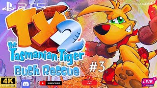 Ty Tasmanian Tiger 2 Bush Rescue3 Live 4K On PS5 [upl. by Aliab]