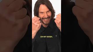 Did You Know Keanu Reevess EPIC Dodge This Breakdown keanureeves johnwick interview [upl. by Yrannav]