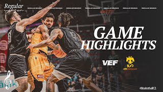 VEF Riga v AEK Betsson BC  Highlights  BasketballCL 202425 [upl. by Drona176]