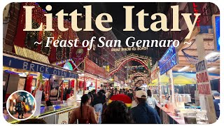 San Gennaro 2024 🇮🇹 🗽🌭 [upl. by Elita]