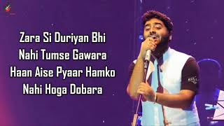 Thoda Aur LYRICS  Arijit Singh Palak Muchhal [upl. by Rois]