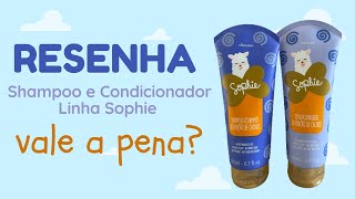 Resenha Shampoo e Condicionador Linha Sophie Cabelos Cacheados  oBoticário 🦙💜 [upl. by Mezoff]