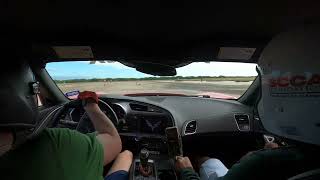 HouSCCA autocross event 9 October 2024 Corvette C7 66777  1st in class Beeville Texas [upl. by Thorlie110]