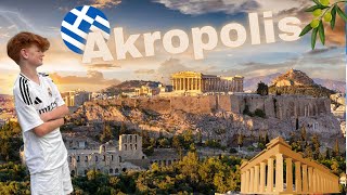 Ich besuche die Akropolis in Athen es war so voll🫡🇬🇷 [upl. by Ytsrik]