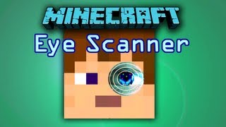 Minecraft Working Eye Scanner [upl. by Htyderem172]