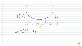 An equilateral triangle ABC is inscribed in a circle of radius r if P be any point on the ci [upl. by Malonis243]