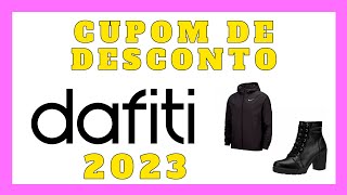 CUPOM DE DESCONTO DAFITI 2023  COMPRAS NA DAFITI  SITE DA DAFITI É CONFIÁVEL NOVIDADES [upl. by Munmro]