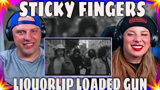 reaction to STICKY FINGERS  LIQUORLIP LOADED GUN Official Video THE WOLF HUNTERZ REACTIONS [upl. by Wilkey828]