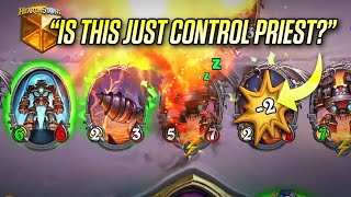 When Youre Control Priest but Have AI Enhancement  Savjz HS [upl. by Ecirtnahs284]