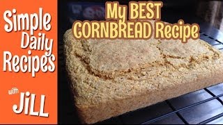 My Best Cornbread With Something Ive Never Read About [upl. by Ahsac]