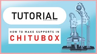 How to Make Supports in Chitubox [upl. by Adnilym]