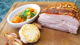 Original bayerischer Schweinsbraten nach Opa Loibl nach Chefkoch Thomas Sixt zubereiten [upl. by Us]