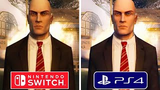 Hitman Blood Money Reprisal PS4 vs Nintendo Switch Graphics Comparison [upl. by Atikihs]