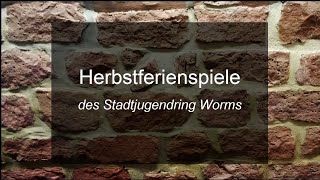 quotHerbstferienspiele 2021 des Stadtjugendring Wormsquot [upl. by Akimyt]