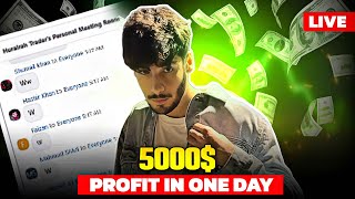 15 LAKH IN ONE DAY FROM TRADING  LIVE WITH COMMUNITY [upl. by Dlanor]