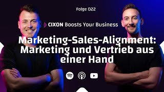 MarketingSalesAlignment Wie du Marketing und Vertrieb aus einer Hand steuerst  Smarketing [upl. by Milas]