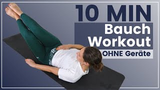 10 MIN Bauch Workout für einen definierten Bauch [upl. by Rheingold467]