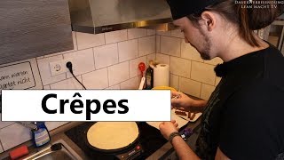 Crepes selber machen  Crepes Teig amp Crepes Maker Lean macht Essen [upl. by Timofei]