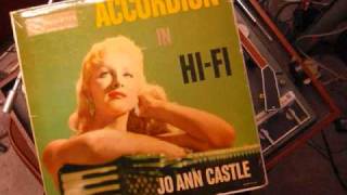 1958 JO ANN CASTLE Tico tico ACCORDION IN HIFI [upl. by Eetsud]