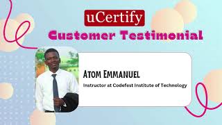 Atom Emmanuel feedback for uCertify [upl. by Lula]