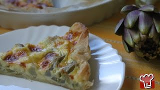 QUICHE DI CARCIOFI Ricetta [upl. by Luigino]