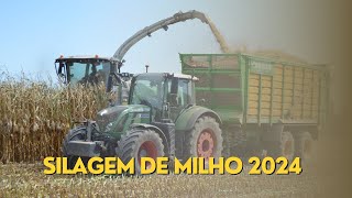 Silagem de Milho 2024  BalasarPóvoa do Varzim 🌽🔥 [upl. by Zaid228]