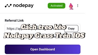 Cách treo kèo nodepay  grass trên ios bằng mises [upl. by Bonacci]