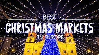 Best Christmas Markets in Europe [upl. by Tadd]