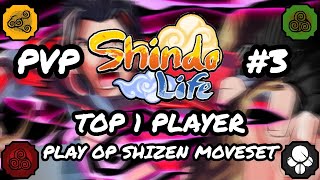 Shindo Life Competitive PVP 3  Top 1 Shinobi Play Shizen [upl. by Noella44]