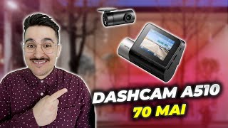 DASHCAM A510 70mai  Connecter et protéger son véhicule avec une dashcam facile dinstallation [upl. by Rooney]