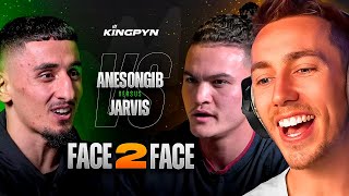 MINIMINTER REACTS TO ANESONGIB vs JARVIS  FACE 2 FACE [upl. by Salba]