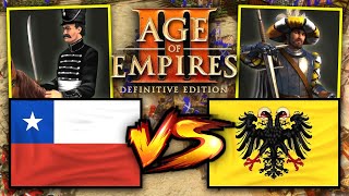 AGE OF EMPIRES 3 ¿PUEDEN los DOPPELSOLDNERS PARAR a CHILE [upl. by Anoli492]