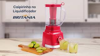 Receita de Caipirinha no Liquidificador Britânia [upl. by Aimekahs]