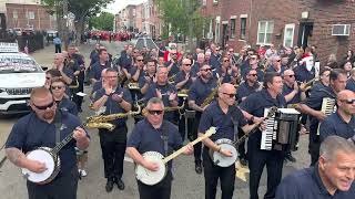 South Philadelphia String Band quotMele Kalikimakaquot  2023 String Band Serenade [upl. by Anneiv975]