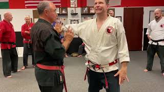 Kempo Karate Takedowns With Joint Manipulations [upl. by Ellette946]