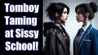 ASMR FLR Tomboy Taming at Feminization Sissy School [upl. by Clem]