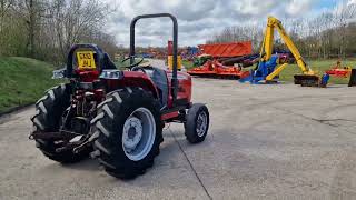 Massey Ferguson 1540 Synchro shuttle tractor 22458 [upl. by Nodnrb]