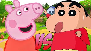 SHIN CHAN VS PEPPA PIG RAP  2021  Zudokay ft NuAome [upl. by Broddy]