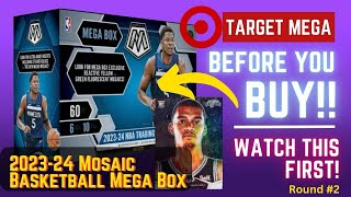 202324 TARGET MEGA BOX Mosaic Basketball Watch first [upl. by Nennarb]