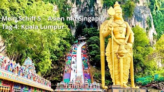 Landausflug Kuala Lumpur mit Batu Caves  Kreuzfahrt Asien mit Singapur  Mein Schiff 5 [upl. by Astrea]