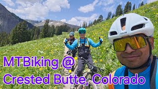 Gravel Mountain Biking Trail 401 at Crested Butte Colorado [upl. by Junna237]