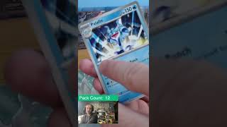 Pack 12 of Temporal Forces Opening a Pokemon pack a day for 30 days Shorts pokemon pokmontcg [upl. by Trembly]