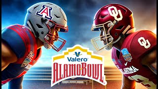 Arizona vs Oklahoma  Previewing the 2023 Valero Alamo Bowl [upl. by Tedric]